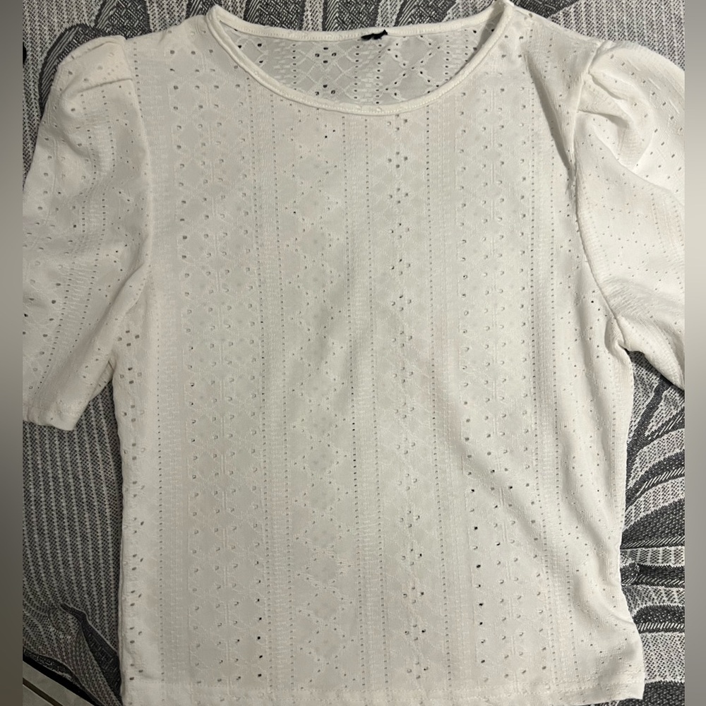 White Pretty Blouse